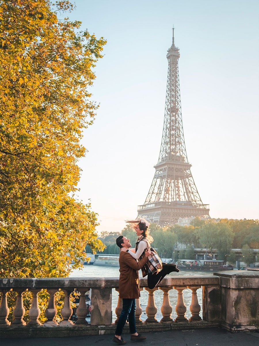 Foto de ensaio em Paris